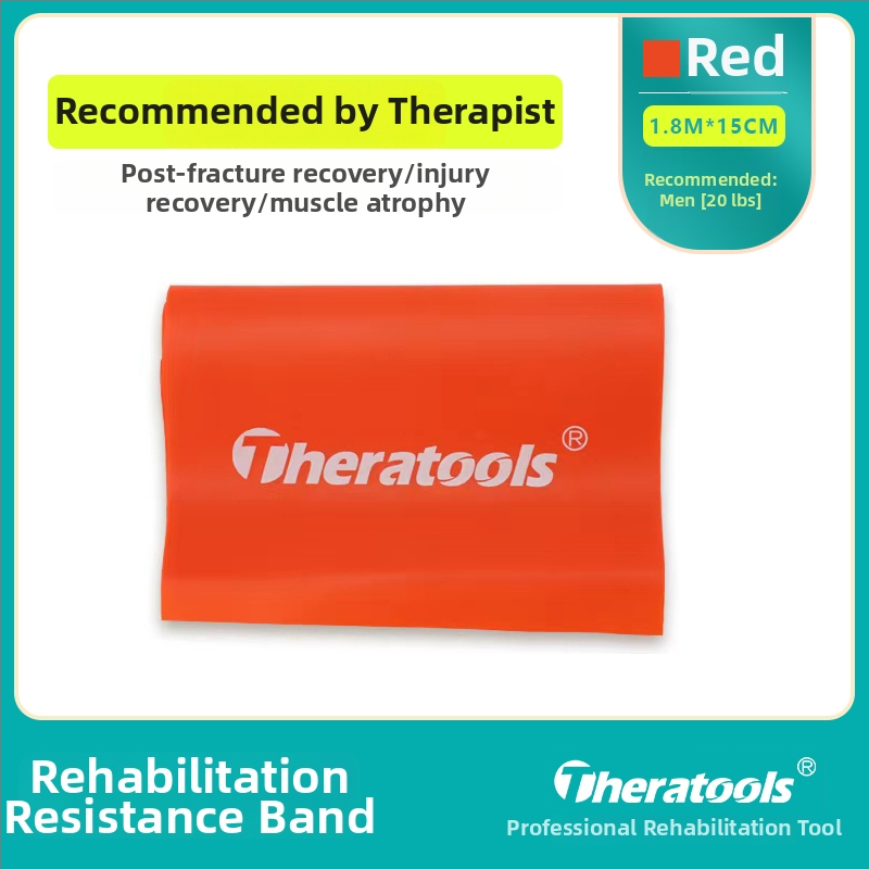 Elastinė pasipriešinimo juosta vaikams, skirta čiurnos atstatymui po lūžio — 5 svarų pasipriešinimas; medžiaga: šilkas; prekė: Kita.