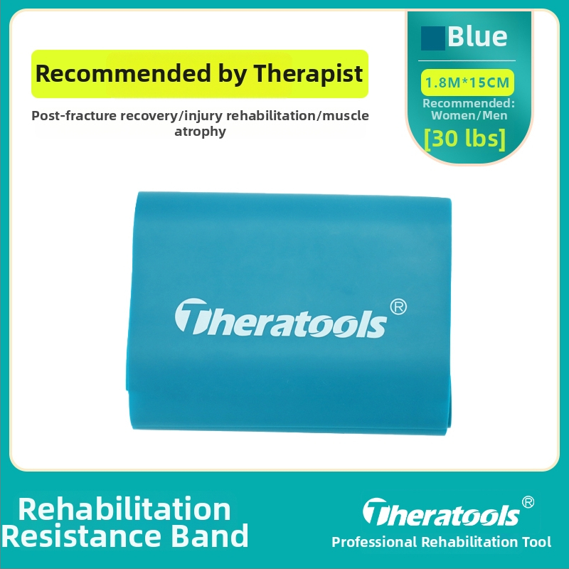 Elastinė pasipriešinimo juosta vaikams, skirta čiurnos atstatymui po lūžio — 5 svarų pasipriešinimas; medžiaga: šilkas; prekė: Kita.