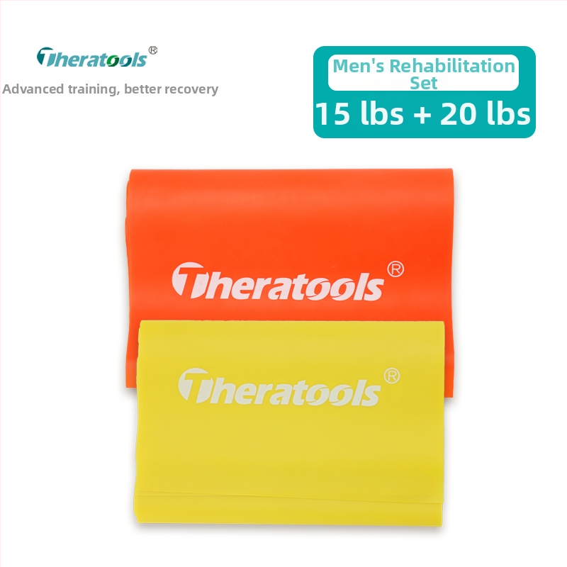 Elastinė pasipriešinimo juosta vaikams, skirta čiurnos atstatymui po lūžio — 5 svarų pasipriešinimas; medžiaga: šilkas; prekė: Kita.