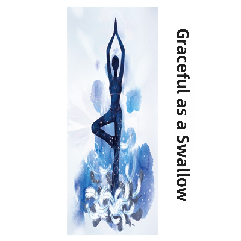 Storas neslidus jogos rankšluostis su spauda — Prekės ženklas Yuqi, Modelis 2nHFceBp