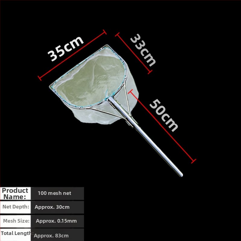Storas žiedinis nerūdijančio plieno žvejybos tinklas, smulkus krevetėms tinklas, laukinės žvejybos įranga; Tinklo medžiaga: Kitas; Apkroja: Kitas; Gylis: Kitas