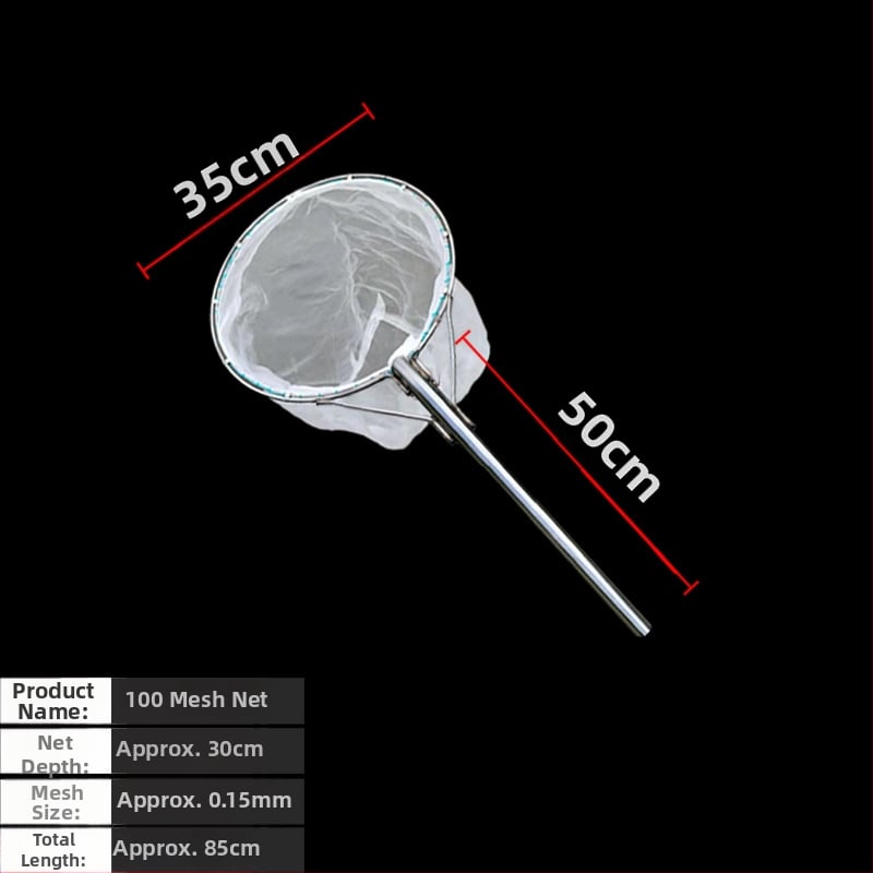 Storas žiedinis nerūdijančio plieno žvejybos tinklas, smulkus krevetėms tinklas, laukinės žvejybos įranga; Tinklo medžiaga: Kitas; Apkroja: Kitas; Gylis: Kitas