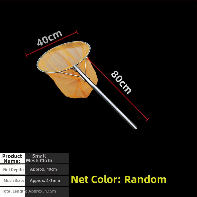 Storas žiedinis nerūdijančio plieno žvejybos tinklas, smulkus krevetėms tinklas, laukinės žvejybos įranga; Tinklo medžiaga: Kitas; Apkroja: Kitas; Gylis: Kitas
