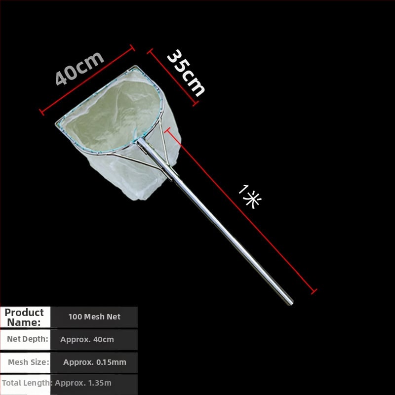 Storas žiedinis nerūdijančio plieno žvejybos tinklas, smulkus krevetėms tinklas, laukinės žvejybos įranga; Tinklo medžiaga: Kitas; Apkroja: Kitas; Gylis: Kitas