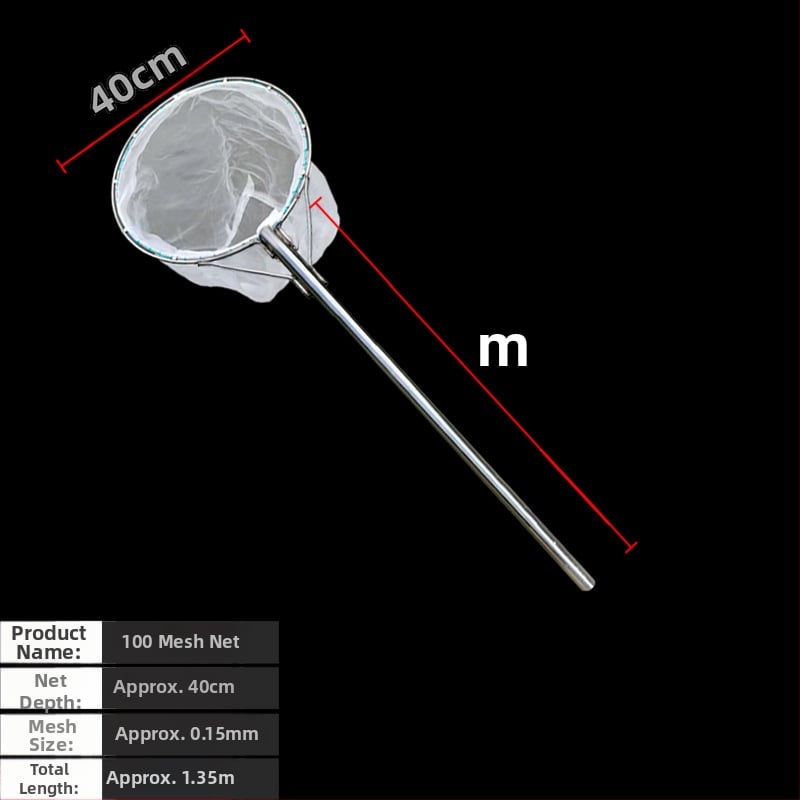 Storas žiedinis nerūdijančio plieno žvejybos tinklas, smulkus krevetėms tinklas, laukinės žvejybos įranga; Tinklo medžiaga: Kitas; Apkroja: Kitas; Gylis: Kitas