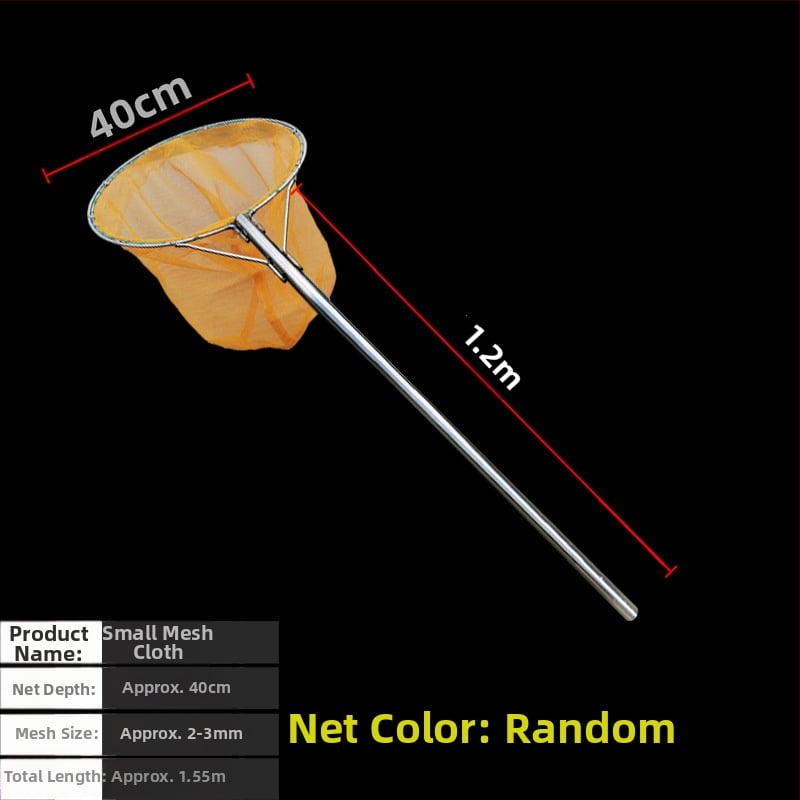 Storas žiedinis nerūdijančio plieno žvejybos tinklas, smulkus krevetėms tinklas, laukinės žvejybos įranga; Tinklo medžiaga: Kitas; Apkroja: Kitas; Gylis: Kitas