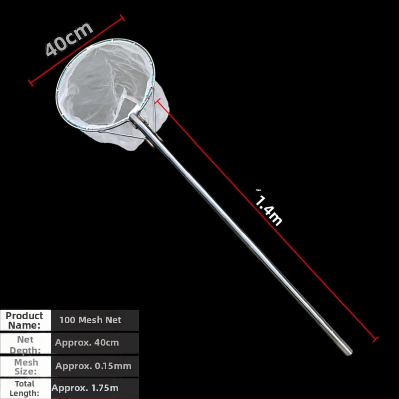 Storas žiedinis nerūdijančio plieno žvejybos tinklas, smulkus krevetėms tinklas, laukinės žvejybos įranga; Tinklo medžiaga: Kitas; Apkroja: Kitas; Gylis: Kitas