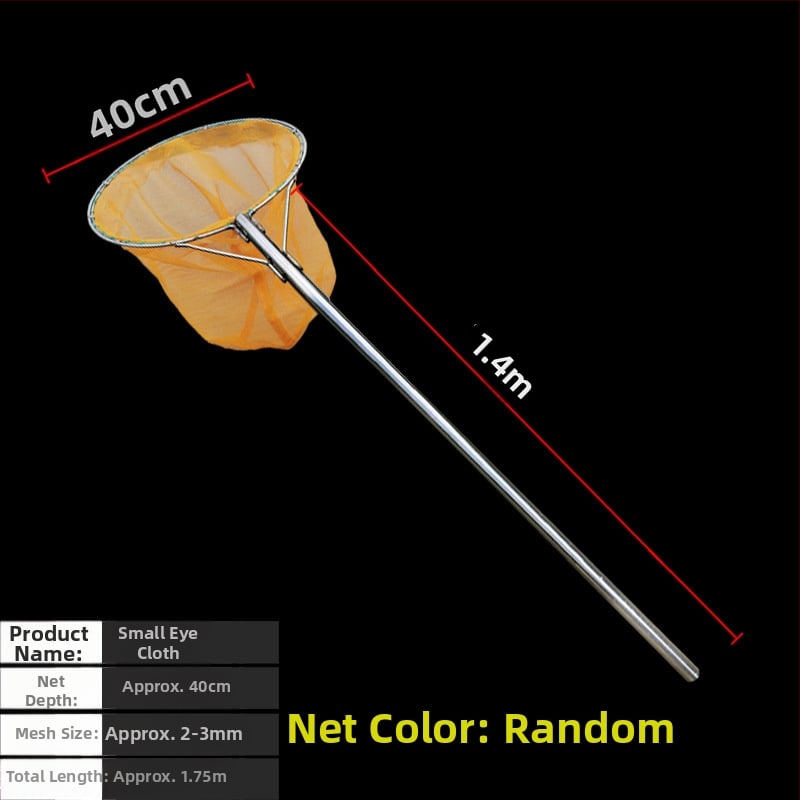 Storas žiedinis nerūdijančio plieno žvejybos tinklas, smulkus krevetėms tinklas, laukinės žvejybos įranga; Tinklo medžiaga: Kitas; Apkroja: Kitas; Gylis: Kitas