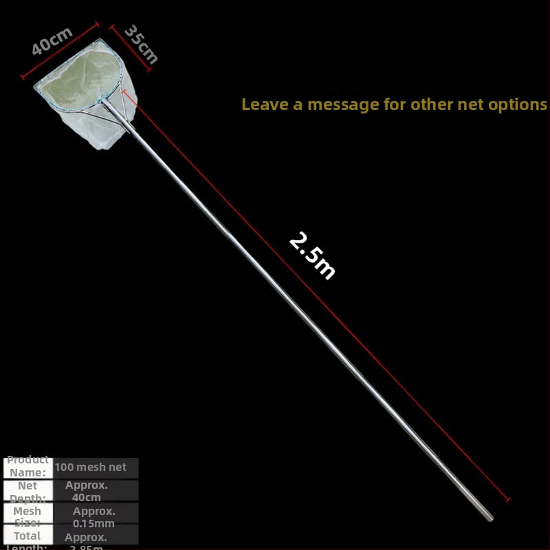 Storas žiedinis nerūdijančio plieno žvejybos tinklas, smulkus krevetėms tinklas, laukinės žvejybos įranga; Tinklo medžiaga: Kitas; Apkroja: Kitas; Gylis: Kitas