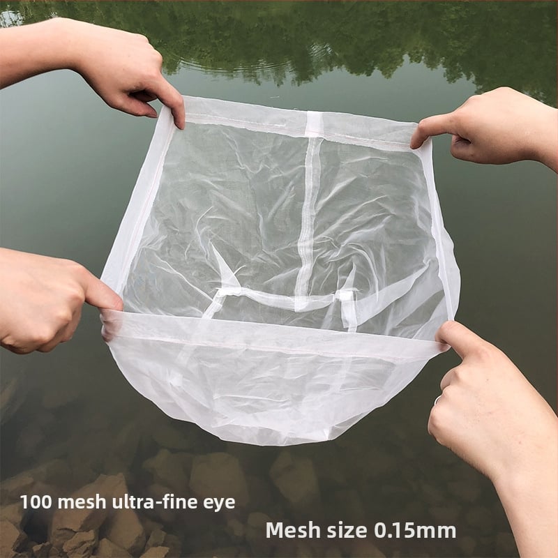 Storas žiedinis nerūdijančio plieno žvejybos tinklas, smulkus krevetėms tinklas, laukinės žvejybos įranga; Tinklo medžiaga: Kitas; Apkroja: Kitas; Gylis: Kitas