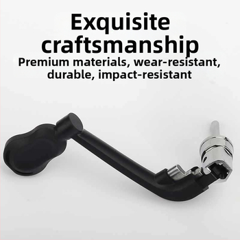 Rockerkäepide kalapüügireelidele, kokkupandav metallist rocker käepide spinnireelidele