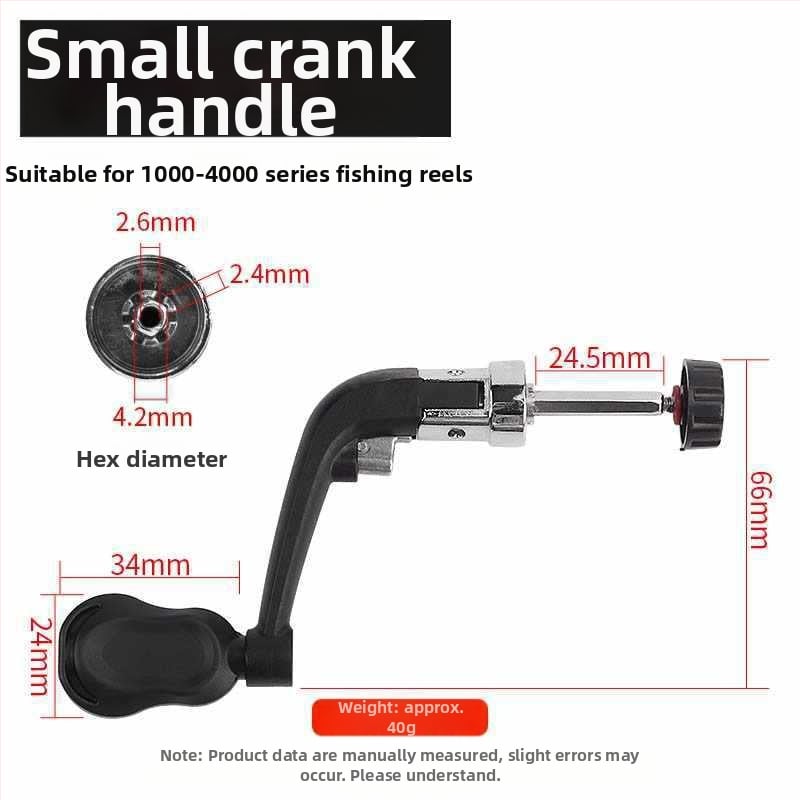 Rockerkäepide kalapüügireelidele, kokkupandav metallist rocker käepide spinnireelidele