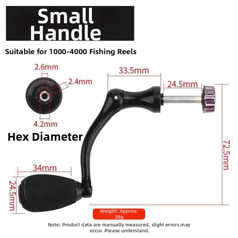 Rockerkäepide kalapüügireelidele, kokkupandav metallist rocker käepide spinnireelidele