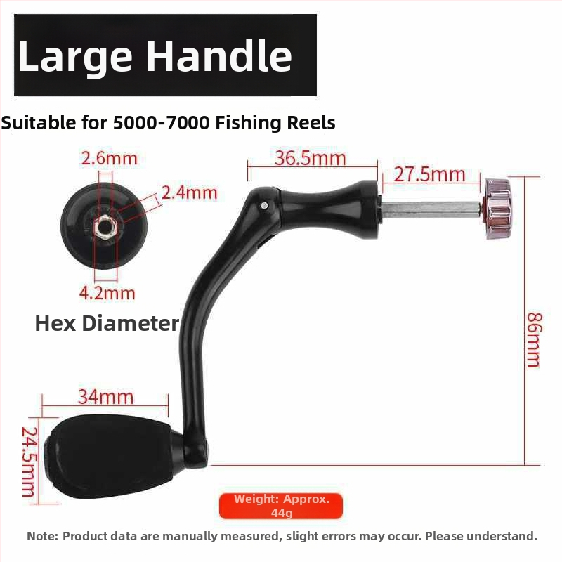 Rockerkäepide kalapüügireelidele, kokkupandav metallist rocker käepide spinnireelidele