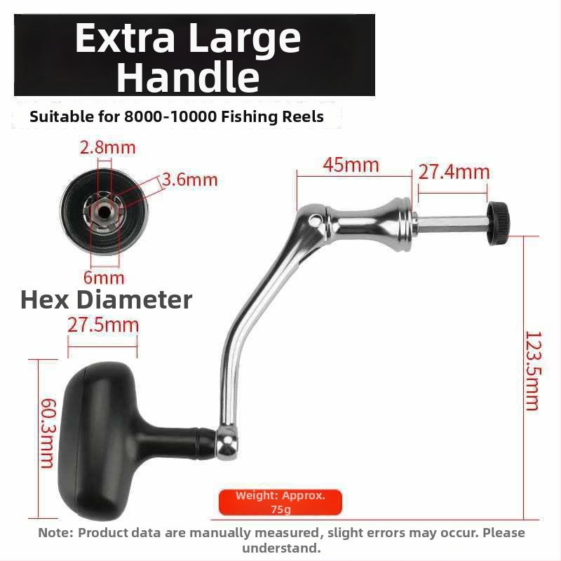 Rockerkäepide kalapüügireelidele, kokkupandav metallist rocker käepide spinnireelidele