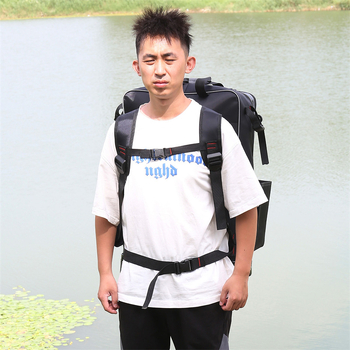 Твърд корпус с колела — чанта за риболовен стол и оборудване (Материал: нейлон; Водоустойчив: Да; Марка: Shengxingda; Конструкция: стоманена тел; Преносим дизайн)