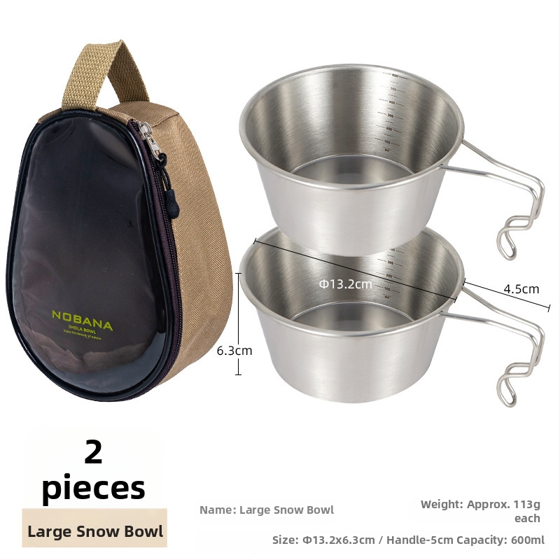 Prijenosni kamp kuhinjski set zdjela od PVC Oxford platna, za 2–4 osobe, model 221107 s torbicom za pohranu