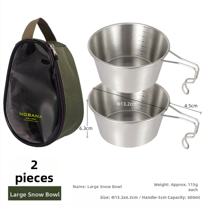 Prijenosni kamp kuhinjski set zdjela od PVC Oxford platna, za 2–4 osobe, model 221107 s torbicom za pohranu