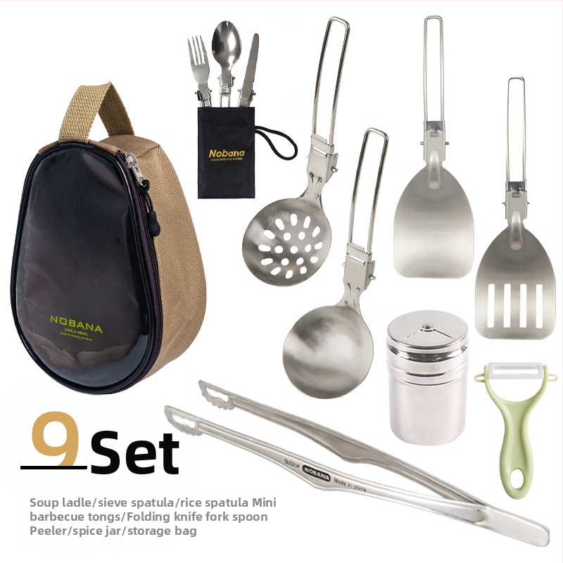 Prijenosni kamp kuhinjski set zdjela od PVC Oxford platna, za 2–4 osobe, model 221107 s torbicom za pohranu