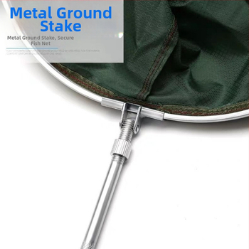 Kokkupandav kala kaitse võrgukott, kiire kuivamine, lõhnakindel, paksendatud disain, roostevabast terasest konstruktsioon