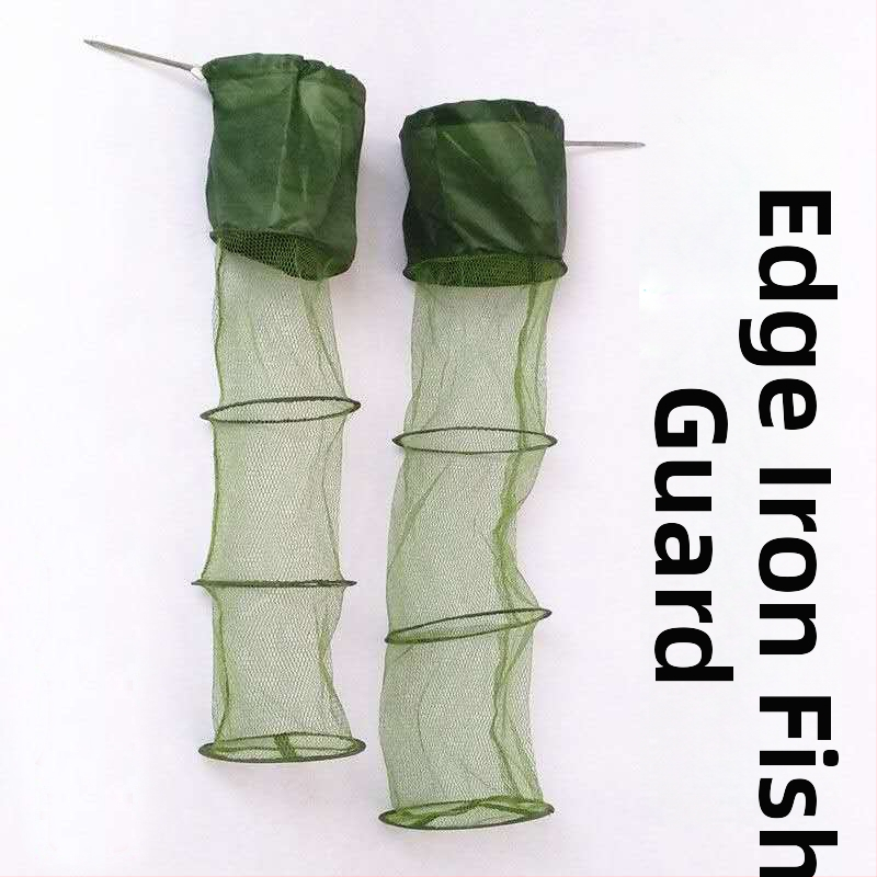 Kokkupandav kala kaitse võrgukott, kiire kuivamine, lõhnakindel, paksendatud disain, roostevabast terasest konstruktsioon