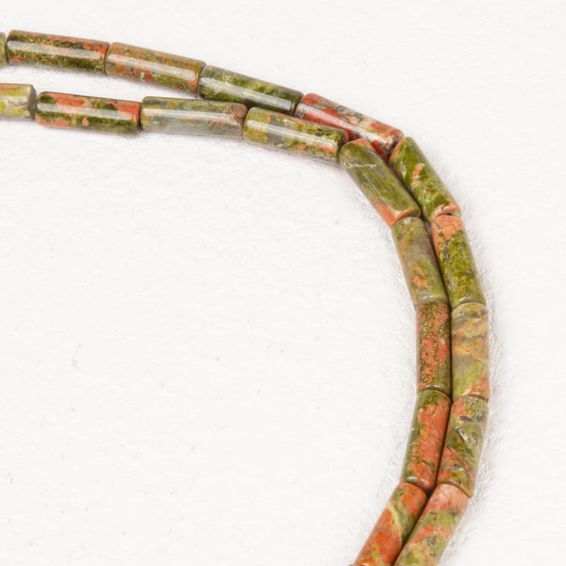 Αξεσουάρ κοσμημάτων — κυλινδρικές χάντρες από αχάτη, φυσική επεξεργασία, διασκορπισμένες χάντρες