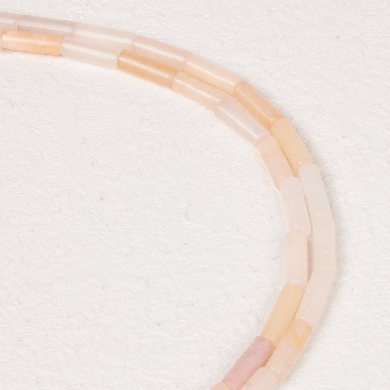 Αξεσουάρ κοσμημάτων — κυλινδρικές χάντρες από αχάτη, φυσική επεξεργασία, διασκορπισμένες χάντρες