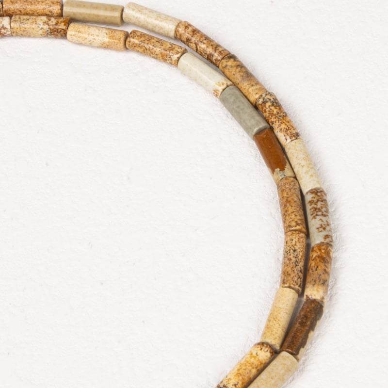 Αξεσουάρ κοσμημάτων — κυλινδρικές χάντρες από αχάτη, φυσική επεξεργασία, διασκορπισμένες χάντρες