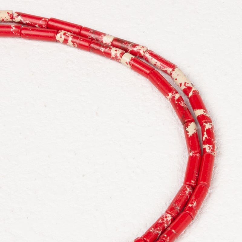 Αξεσουάρ κοσμημάτων — κυλινδρικές χάντρες από αχάτη, φυσική επεξεργασία, διασκορπισμένες χάντρες