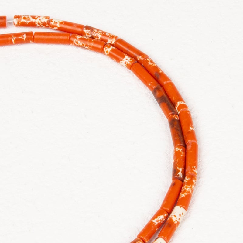 Αξεσουάρ κοσμημάτων — κυλινδρικές χάντρες από αχάτη, φυσική επεξεργασία, διασκορπισμένες χάντρες