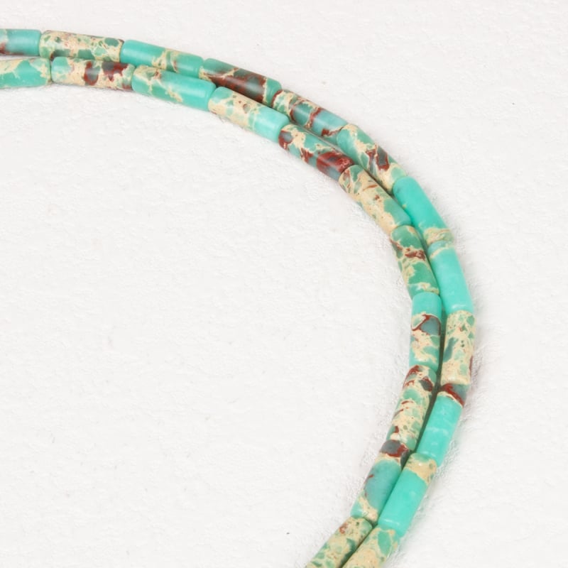 Αξεσουάρ κοσμημάτων — κυλινδρικές χάντρες από αχάτη, φυσική επεξεργασία, διασκορπισμένες χάντρες