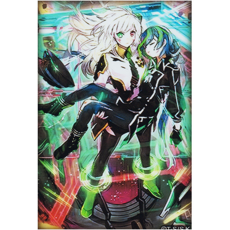 Yu-Gi-Oh ametlik kaardikott — blisterpakend, ühe kaardi kogumik, bränd sanmyushi