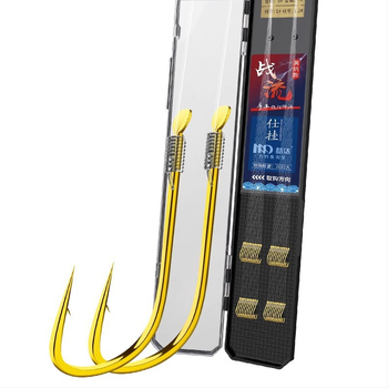 Dviejų kabliukų Esany sleeve su anti-surišimu, komplektas 1000 vnt., žvejybai rezervuare ir tvenkinyje