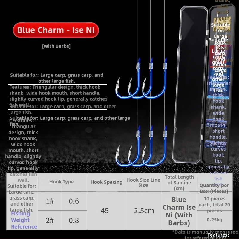 Dviejų kabliukų Esany sleeve su anti-surišimu, komplektas 1000 vnt., žvejybai rezervuare ir tvenkinyje