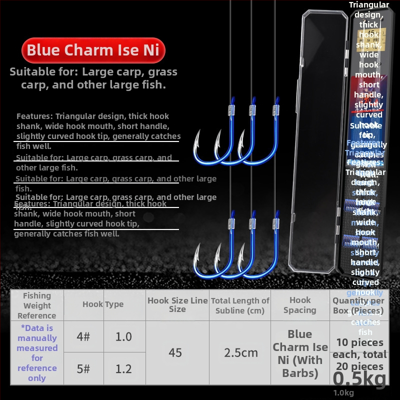 Dviejų kabliukų Esany sleeve su anti-surišimu, komplektas 1000 vnt., žvejybai rezervuare ir tvenkinyje