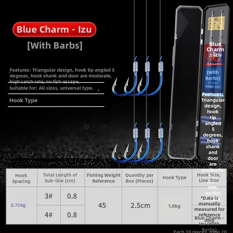 Dviejų kabliukų Esany sleeve su anti-surišimu, komplektas 1000 vnt., žvejybai rezervuare ir tvenkinyje