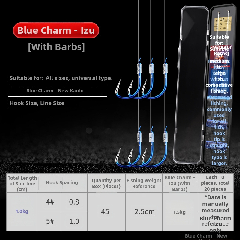 Dviejų kabliukų Esany sleeve su anti-surišimu, komplektas 1000 vnt., žvejybai rezervuare ir tvenkinyje