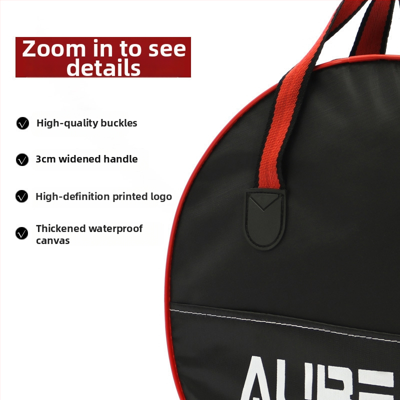 Silikoonist kalastusvarustuse kott – ümmarguse kujuga, veekindel, mitmekülgne