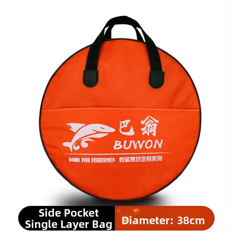 Silikoonist kalastusvarustuse kott – ümmarguse kujuga, veekindel, mitmekülgne