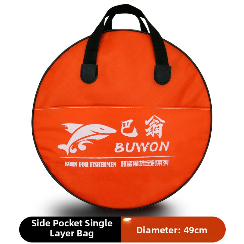 Silikoonist kalastusvarustuse kott – ümmarguse kujuga, veekindel, mitmekülgne