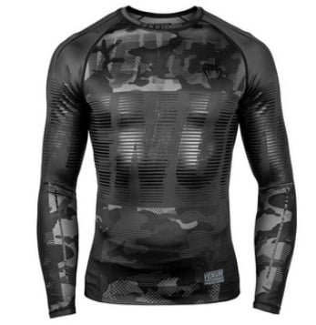 Ilgos rankovės treniravimo viršus bokso ir Muay Thai sanda, suaugusiems, unisex, Lycra audinys su 85% poliesterio įdėklu