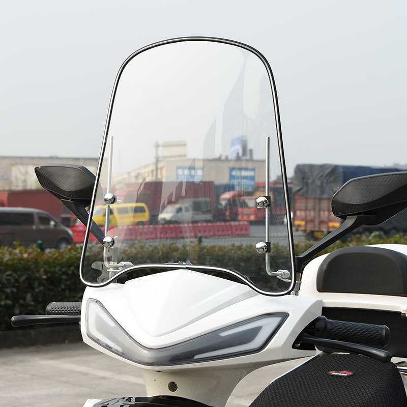 Priekinis stiklas elektrinėms transporto priemonėms, motociklams ir triratėms – modelis df-001