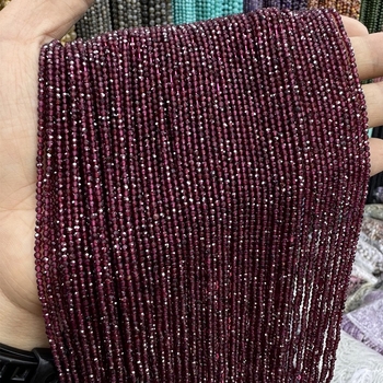 Χάντρες για κέντημα, φυσικός λίθος, χαραγμένη επιφάνεια, στρογγυλές χάντρες, μοτίβο φυσικού λίθου