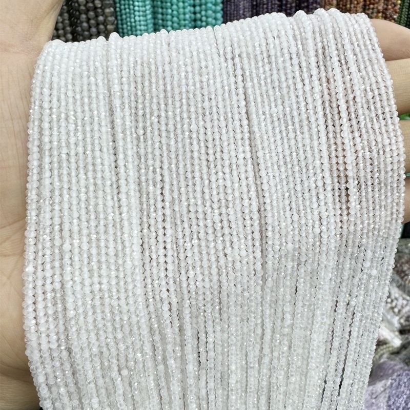 Χάντρες για κέντημα, φυσικός λίθος, χαραγμένη επιφάνεια, στρογγυλές χάντρες, μοτίβο φυσικού λίθου