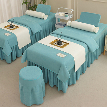 Jingchen Furniture guminių užvalkalų komplektas, šlifuotas poliesteris, vienodas spalvos raštas, tie-dye apdaila