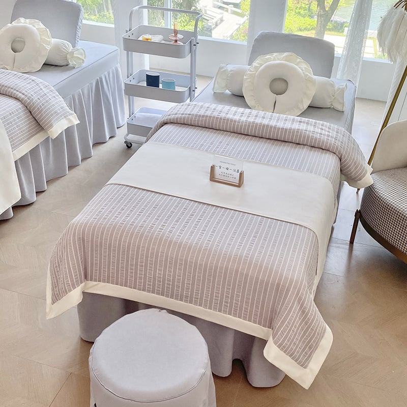 Jingchen Furniture guminių užvalkalų komplektas, šlifuotas poliesteris, vienodas spalvos raštas, tie-dye apdaila