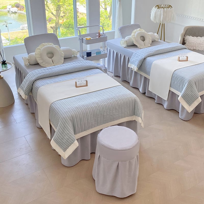 Jingchen Furniture guminių užvalkalų komplektas, šlifuotas poliesteris, vienodas spalvos raštas, tie-dye apdaila