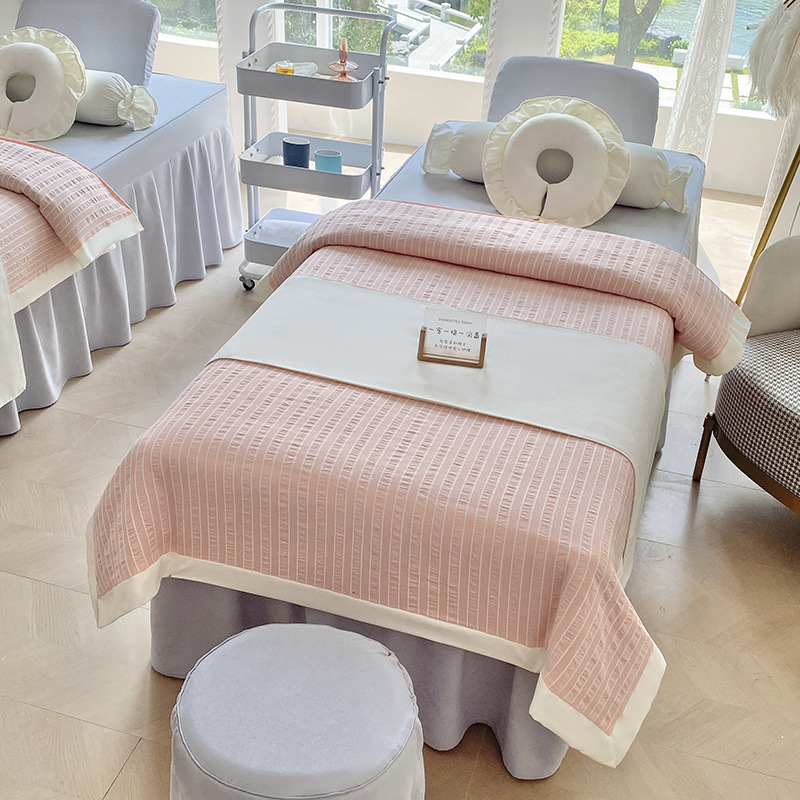 Jingchen Furniture guminių užvalkalų komplektas, šlifuotas poliesteris, vienodas spalvos raštas, tie-dye apdaila