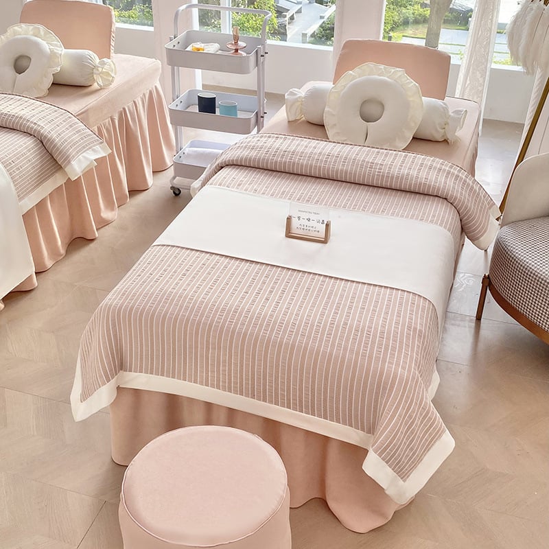 Jingchen Furniture guminių užvalkalų komplektas, šlifuotas poliesteris, vienodas spalvos raštas, tie-dye apdaila