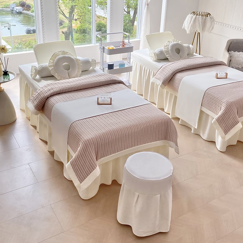 Jingchen Furniture guminių užvalkalų komplektas, šlifuotas poliesteris, vienodas spalvos raštas, tie-dye apdaila